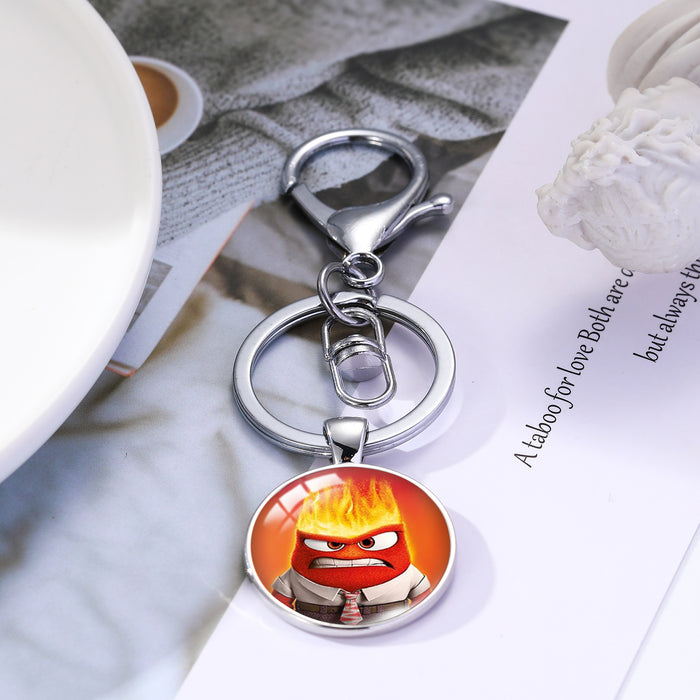 Wholesale Cartoon Time Gem Zinc Alloy Keychain JDC-KC-BS022