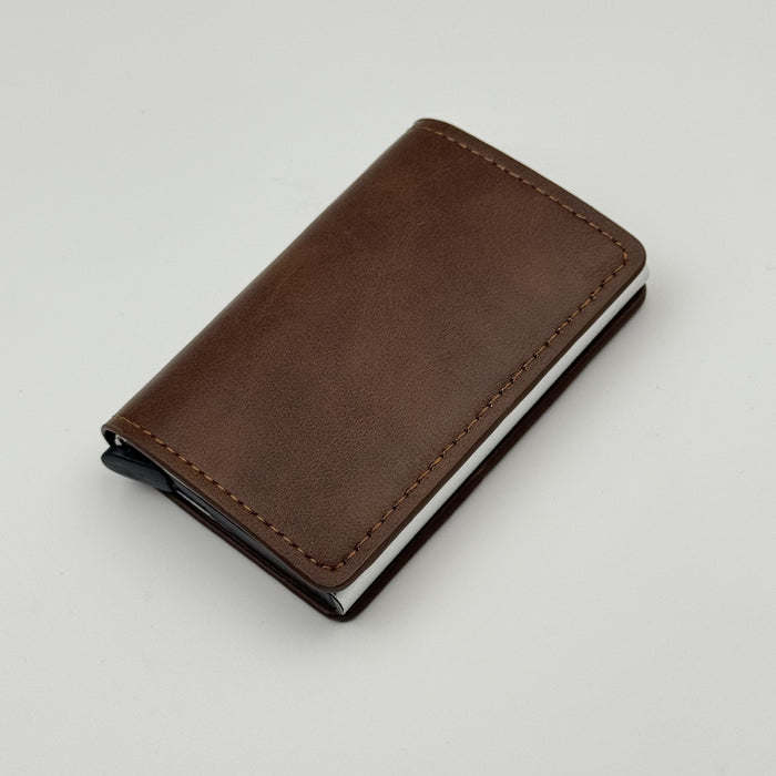 Wholesale RFID Blocking Card Case Chic Metal Wallet for Daily Matching MOQ≥2