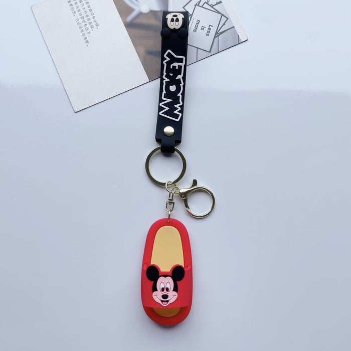 Wholesale Cartoon Doll Silicone Keychain JDC-KC-JuShu039