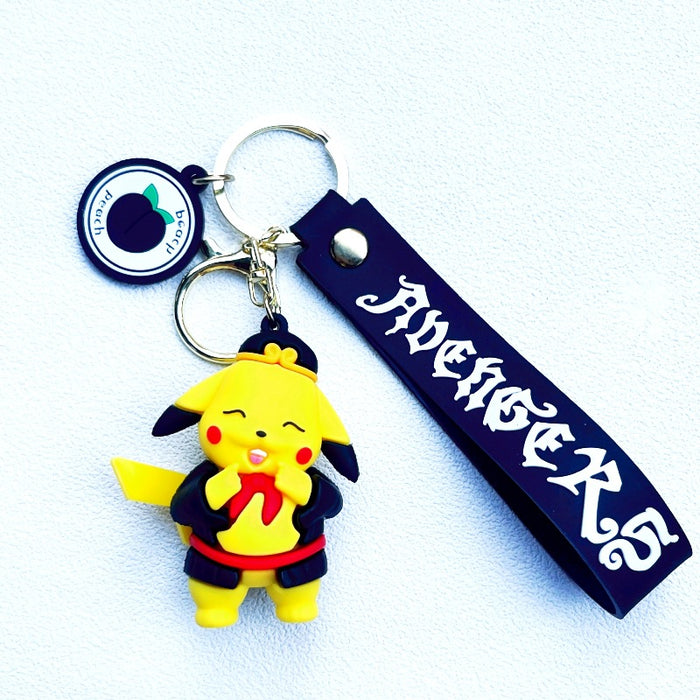 Wholesale PVC Cartoon Doll Keychain JDC-KC-WuYi114