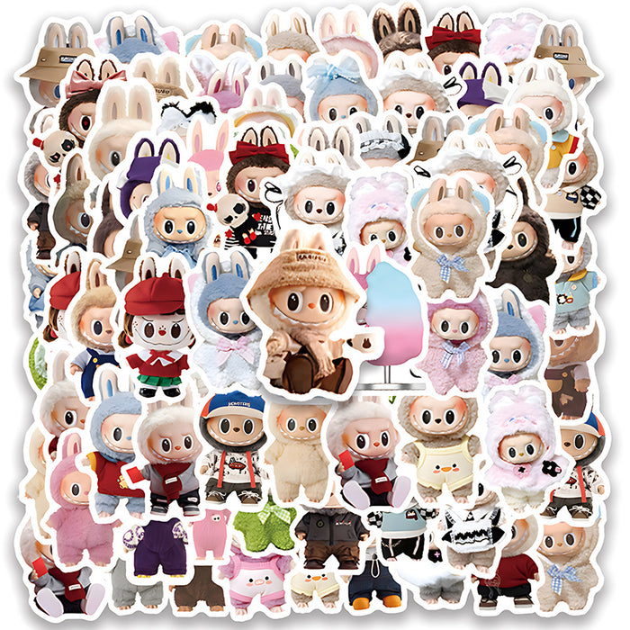 Wholesale 103pcs Phone case,  notebook,  luggage,  skateboard stickers,  waterproof doodle decals