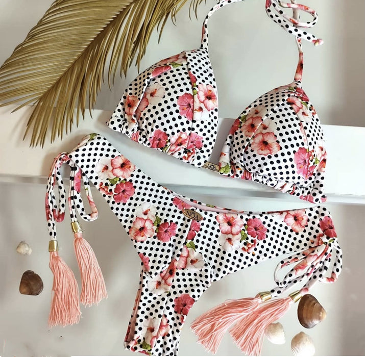 Wholesale Split Print Sexy Bikini Swimsuits (F) JDC-SW-HongSheng002