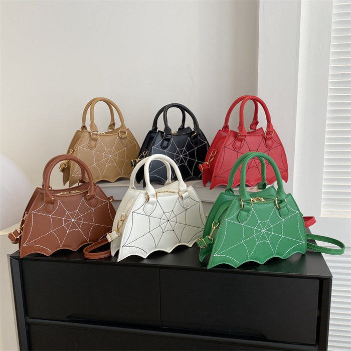 Wholesale Creative Bat Design  PU Handbag Crossbody Bag Chic Street Trend Women