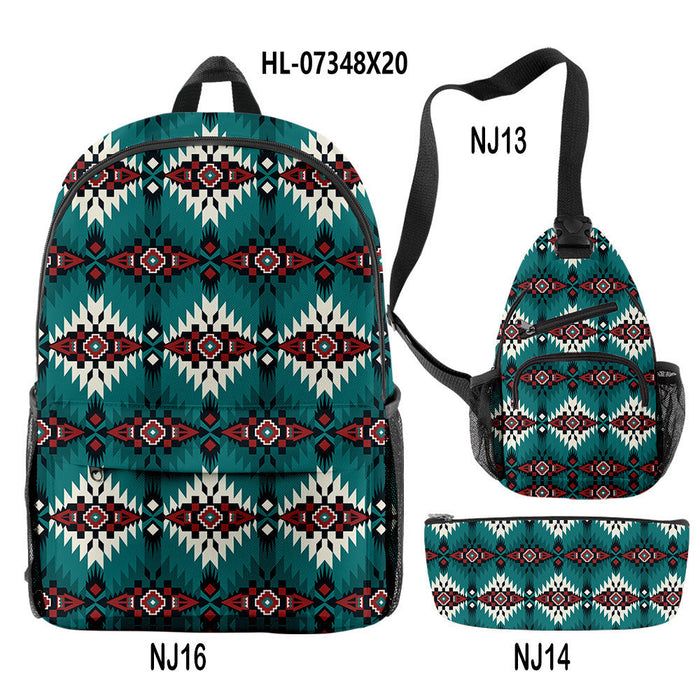 Wholesale Aztec Backpack Set JDC-BP-JieNi001