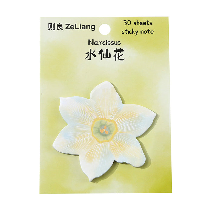 Wholesale leaves and flowers shaped sticky notes