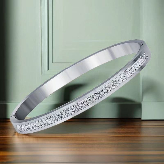 Wholesale Stainless Steel Diamond Bracelet JDC-BT-Xinj005