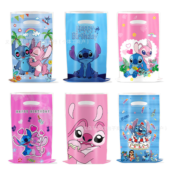 Wholesale Powder Stiffy Party Gift Bag Pearl Film Candy Bag Hand Back Gift Bag Decoration Birthday Party Supplies