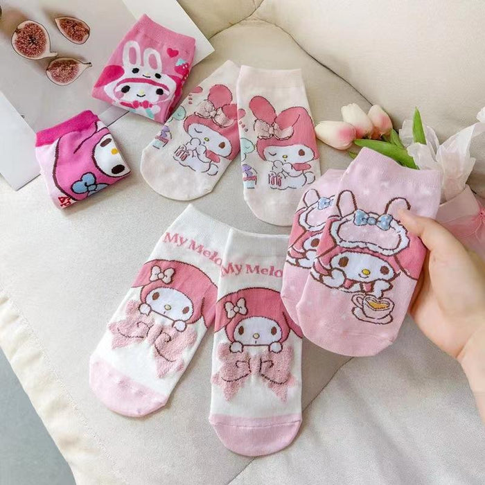 Wholesale Cotton Cartoon Short Socks JDC-SK-Xiasi009