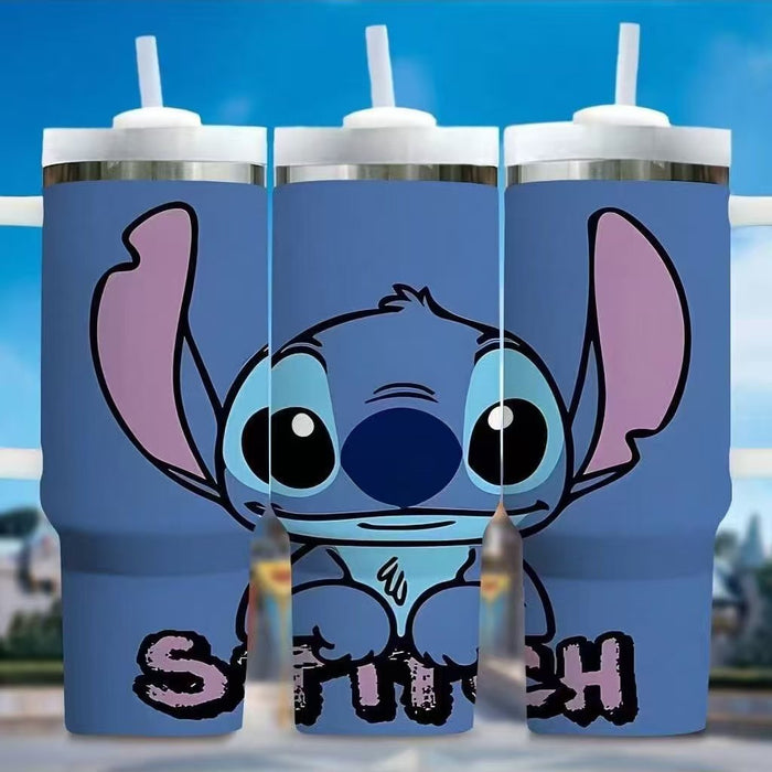 Wholesale 40oz tumbler ice bullies cup Portable insulated mug with handle