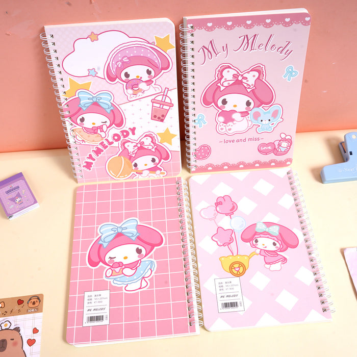 Wholesale Cute Cartoon Colorful A5 Coil Notebook