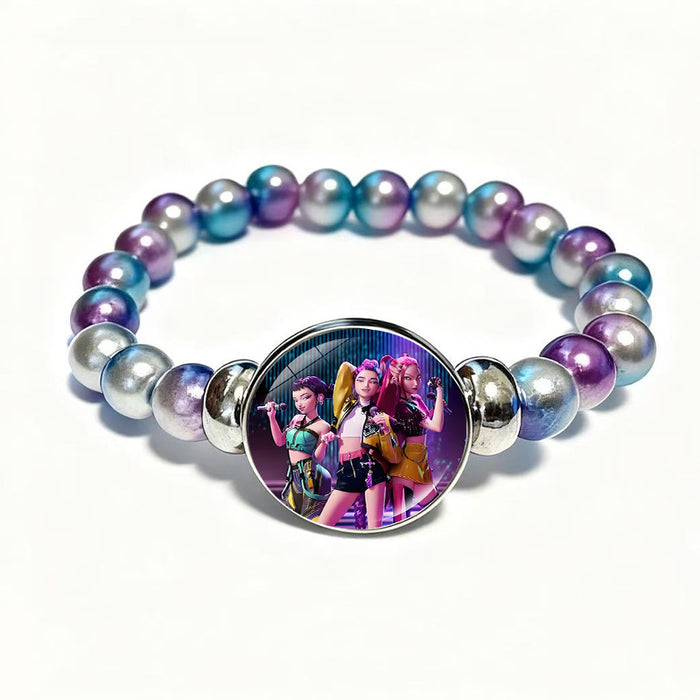 Wholesale KPOP Couple leather braided bracelet