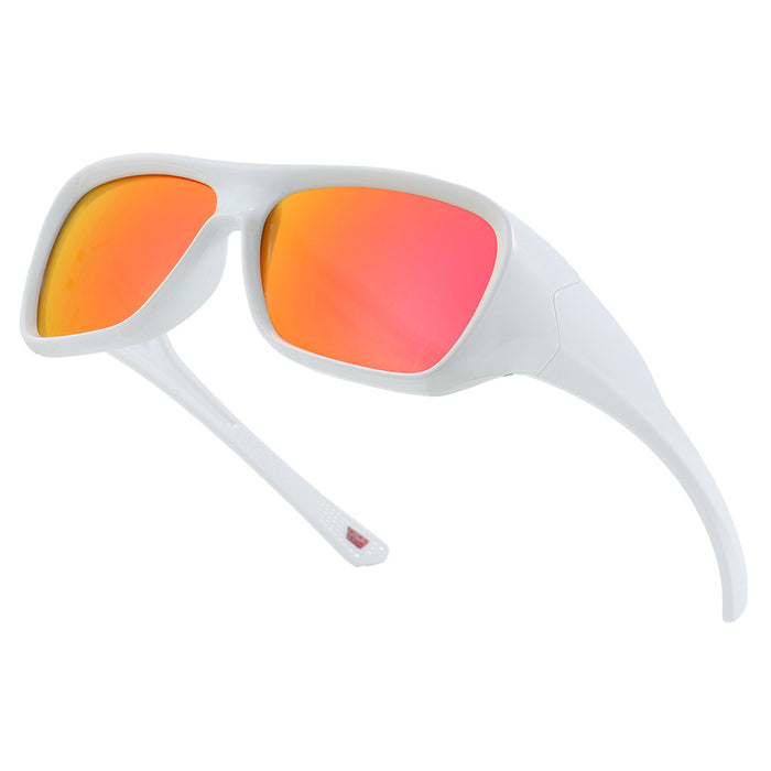 Wholesale Box Colorful Nylon Polarized Sunglasses Personalized Fashion Cycling Sunglasses Sunscreen Mountaineering Mirrors
