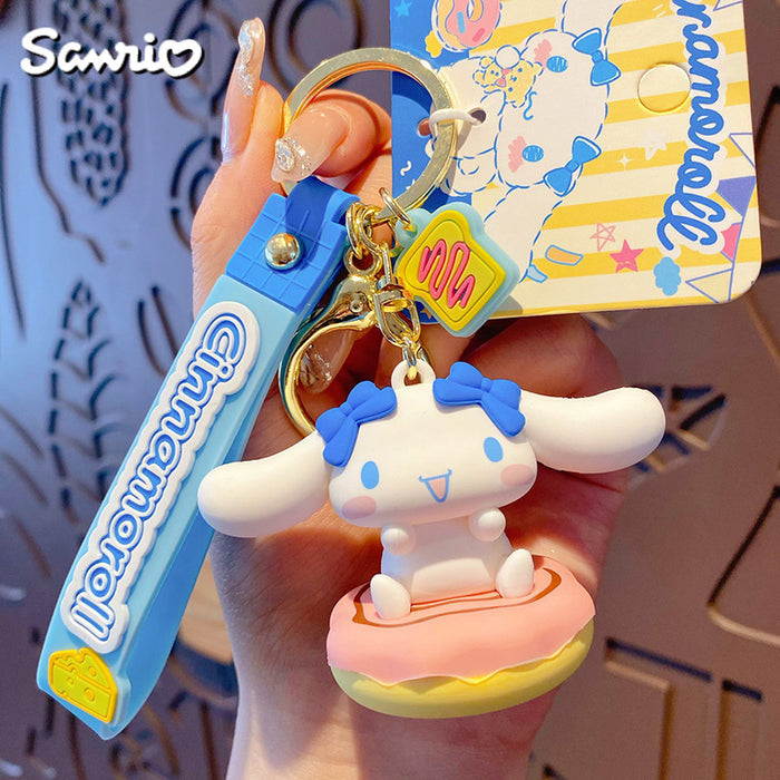 Wholesale Cartoon Doll Silicone Keychain (S) JDC-KC-BaiM071