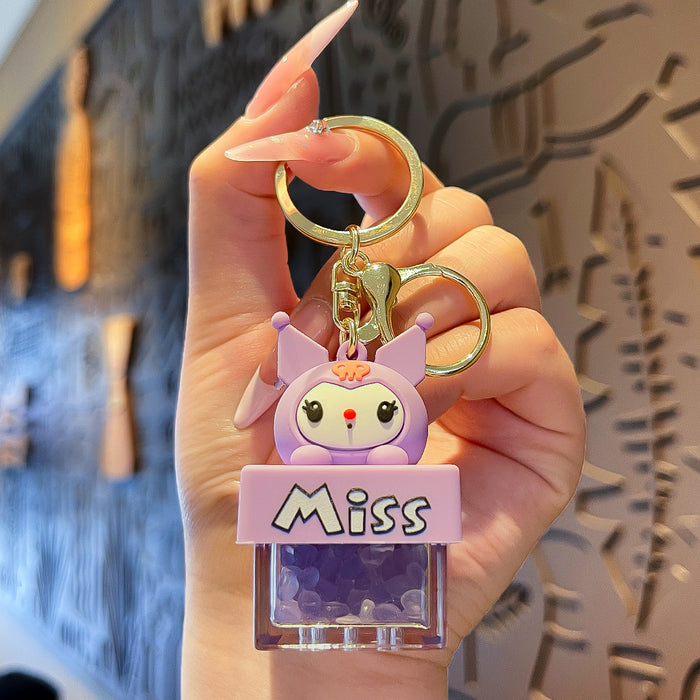 Wholesale Cute Cartoon Three-dimensional Aromatherapy Acrylic Keychain JDC-KC-ZhiZ005