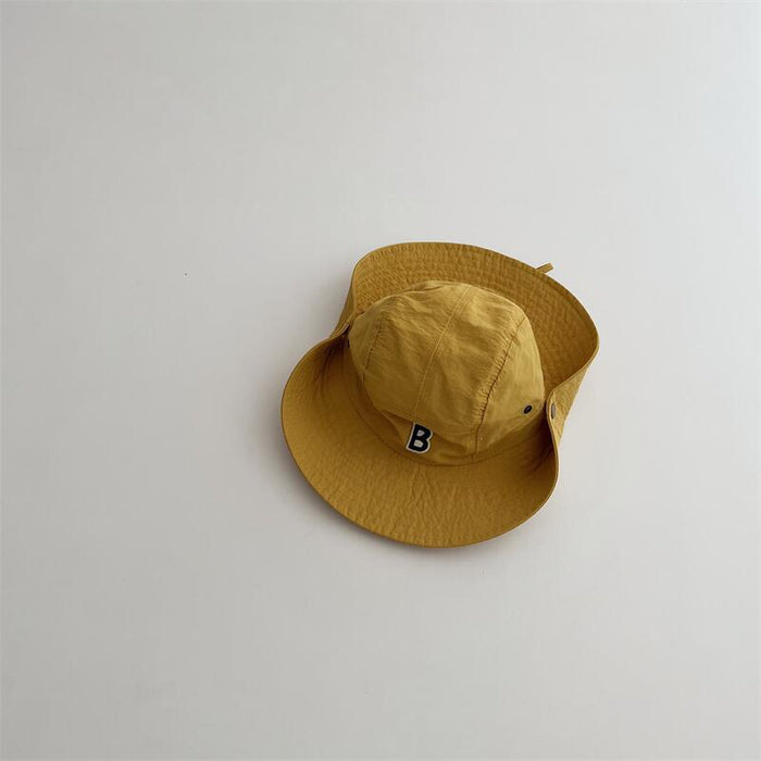 Wholesale Letter Large Eaves Children's Fisherman Hat Sunshade