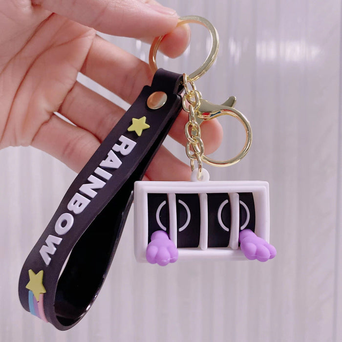 Wholesale Rainbow Buddy Keychain JDC-KC-JBao009