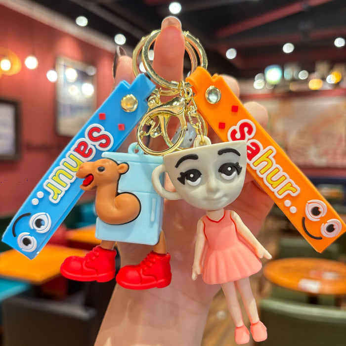 Wholesale Keychain,  Sea Beast,  Funny Doll,  Bag Keychain Pendant