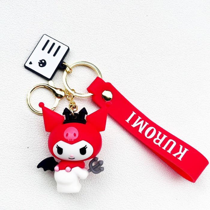 Wholesale PVC Cartoon Doll Keychain JDC-KC-WuYi181