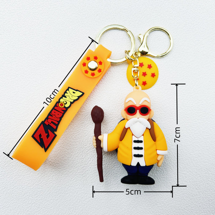 Wholesale PVC Cartoon Doll Keychain JDC-KC-WuYi122