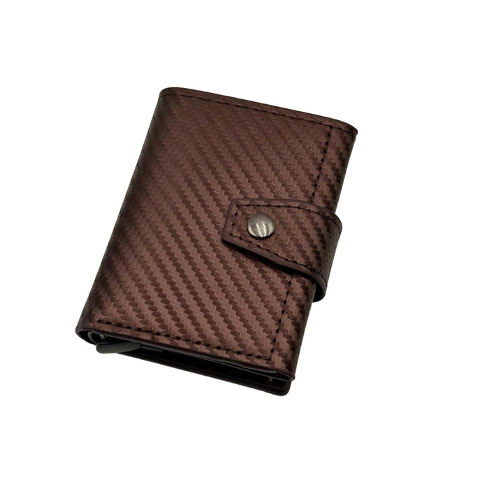 Wholesale Stylish Men' s Anti-Skimming Multifunctional Wallet with PU Leather Card Holder MOQ≥2