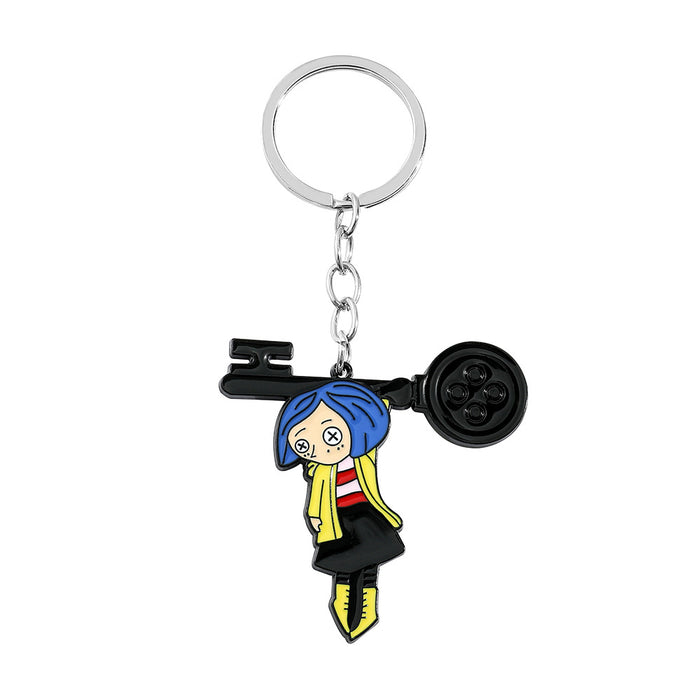 Wholesale Cartoon Anime Metal Keychain JDC-KC-BS023