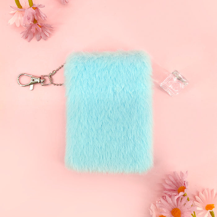 Wholesale Plush Notebook Cute Candy Color Pocket Journal for Casual Writing Gift MOQ≥2