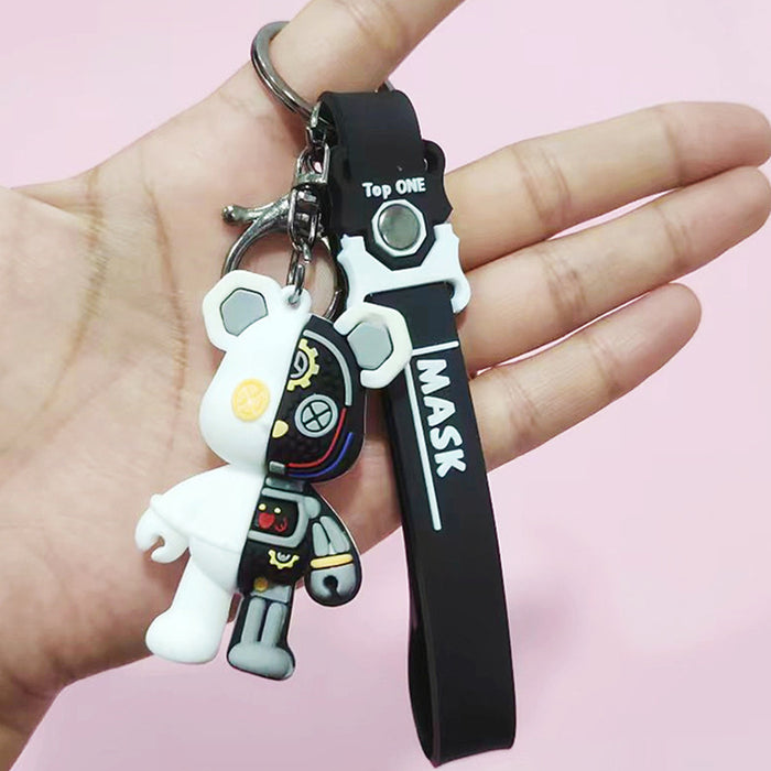 Wholesale PVC Cartoon Bear Keychain JDC-KC-ShiM001