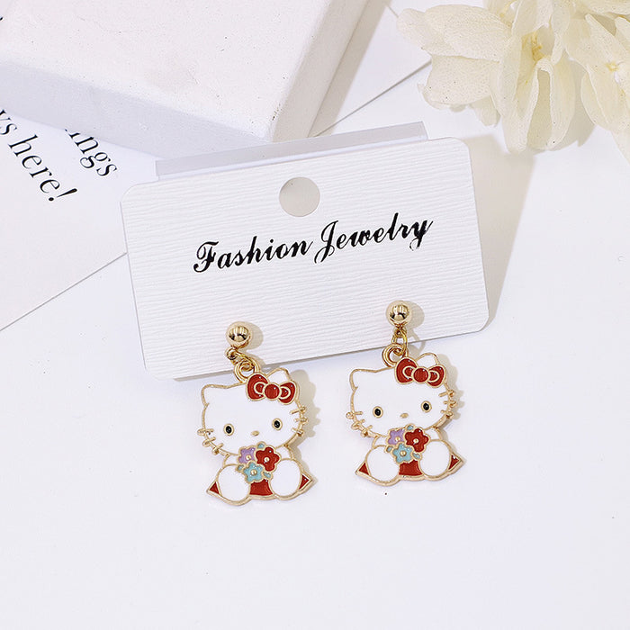 Wholesale Alloy Simple Cartoon Drop Earrings