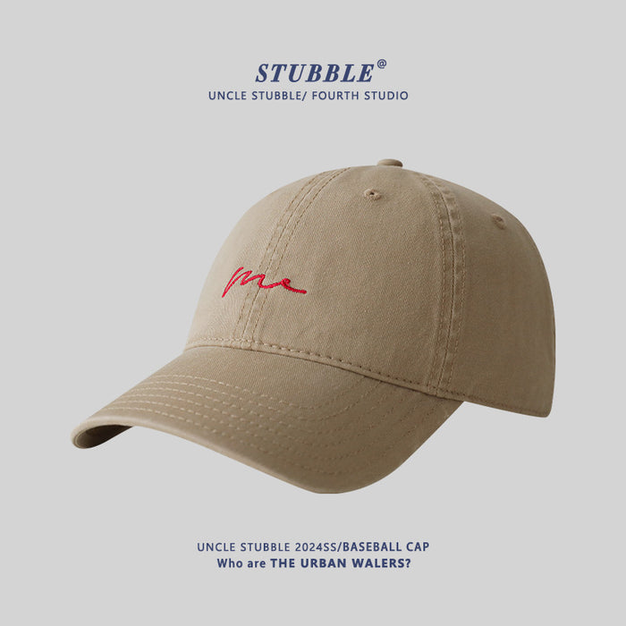 Wholesale New baseball cap with simple and versatile design for men and women, featuring a stylish duckbill tongue hat