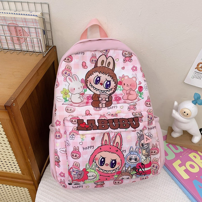 Wholesale School Bag Large Capacity Nylon Cartoon Backpack Lightweight Large Size Primary School Backpack