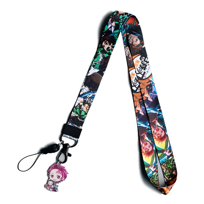 Wholesale Cartoon Lanyard Keychains Removable Wrist Strap