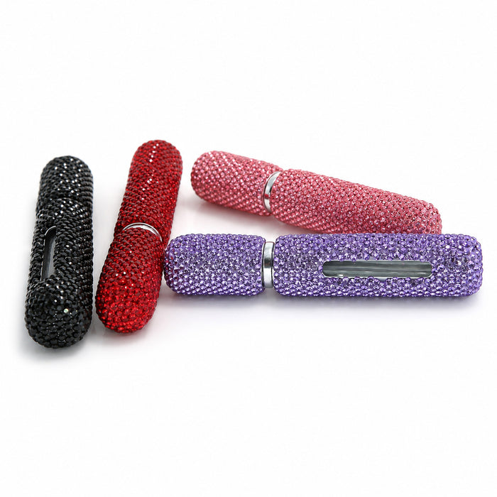 Wholesale 8Ml Rhinestone Perfume Atomizer Empty Spray Bottle Party Gift Fashion Accessory
