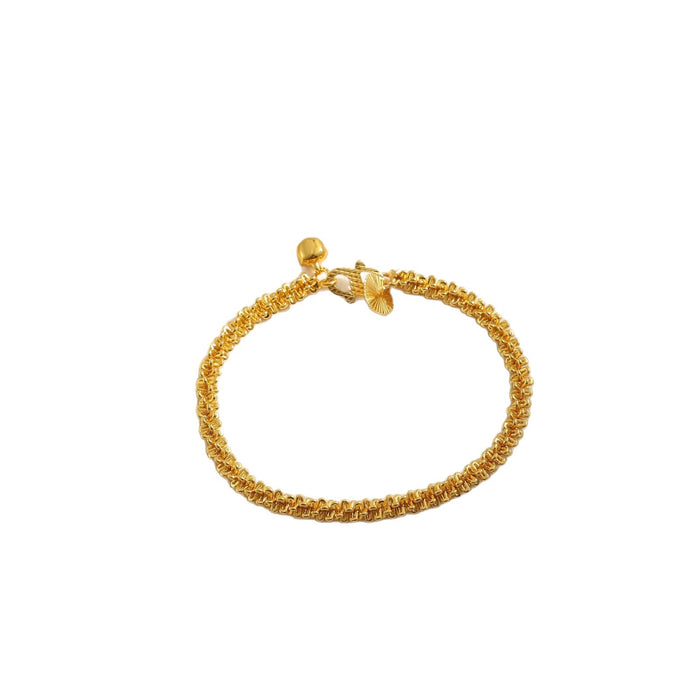 Wholesale New niche light luxury unique design Fried Dough Twists bracelet high-level versatile hand jewelry