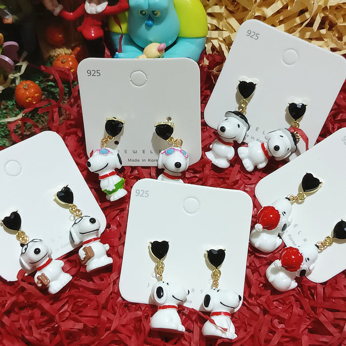 Wholesale Cartoon Resin Cute Earrings JDC-ES-Xingj043