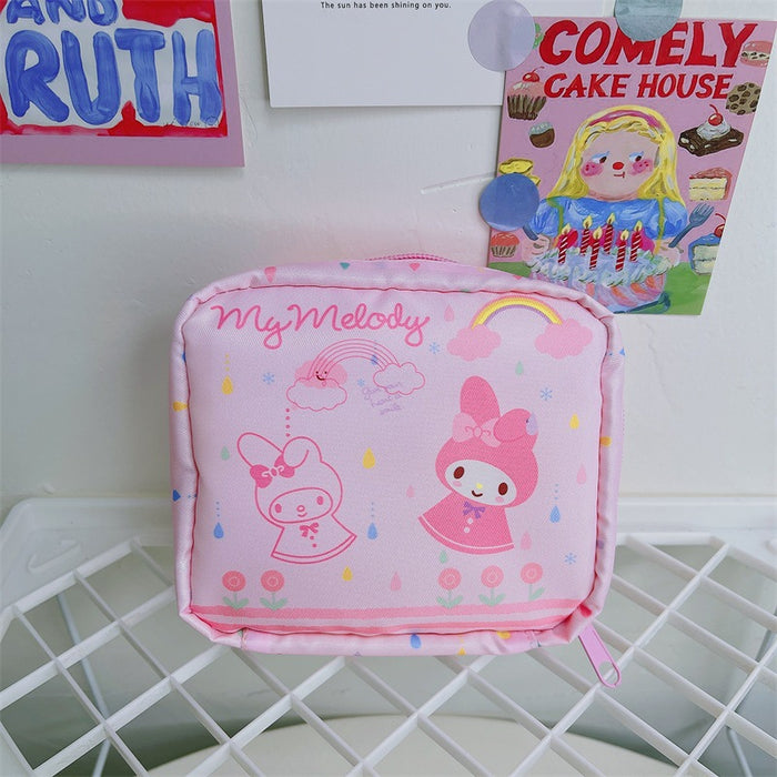 Wholesale Cotton Sanitary Napkin Storage Bag Portable Large Capacity Storage Bag (S) JDC-CS-YC003