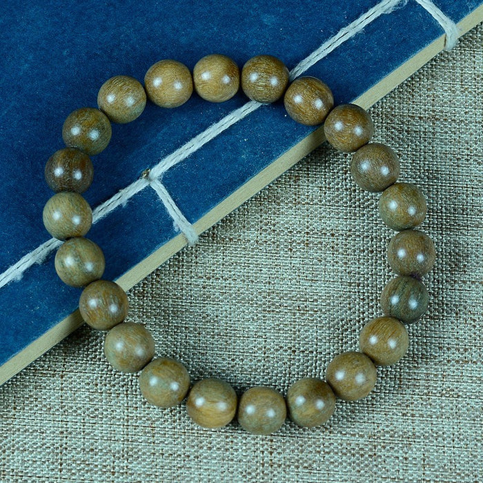 Wholesale Green sandalwood rosary beads sandalwood multi-circle bracelet for men and women