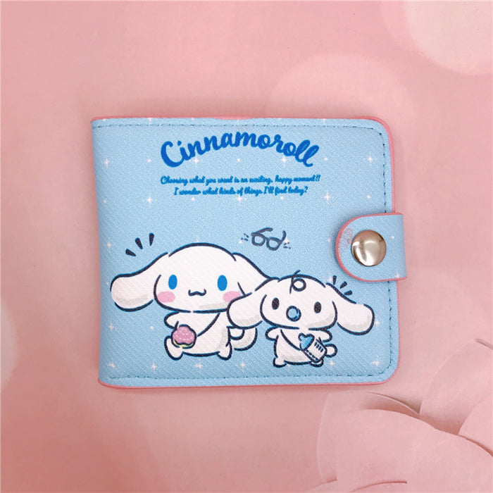 Wholesale PU Cartoon Short 2-fold Wallet JDC-WT-YaLL012