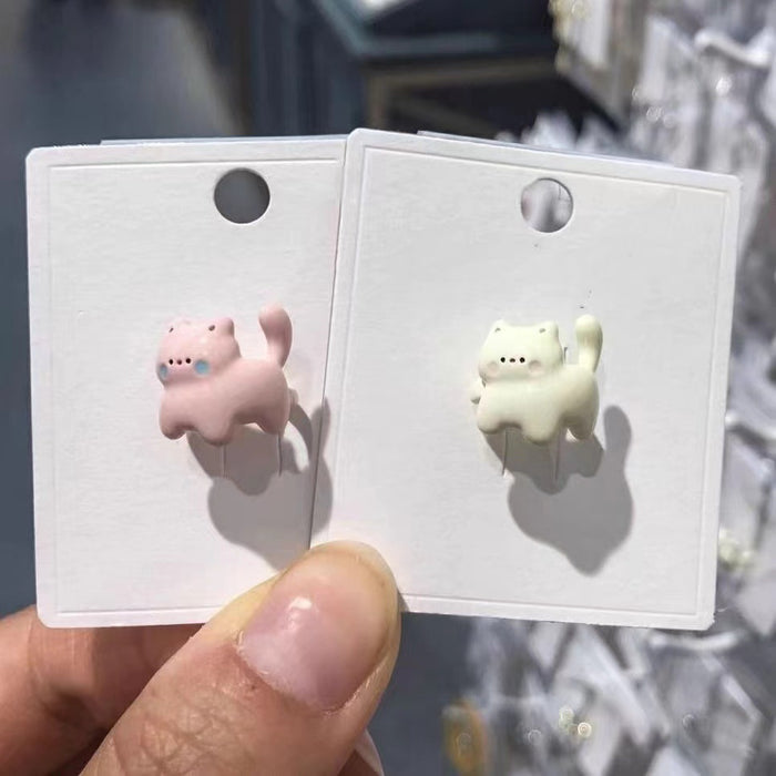 Wholesale Cartoon handmade ear clip, personalized and versatile, no ear hole ear bone clip
