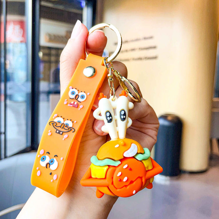 Wholesale PVC Cartoon Cute Keychain JDC-KC-LeZi025