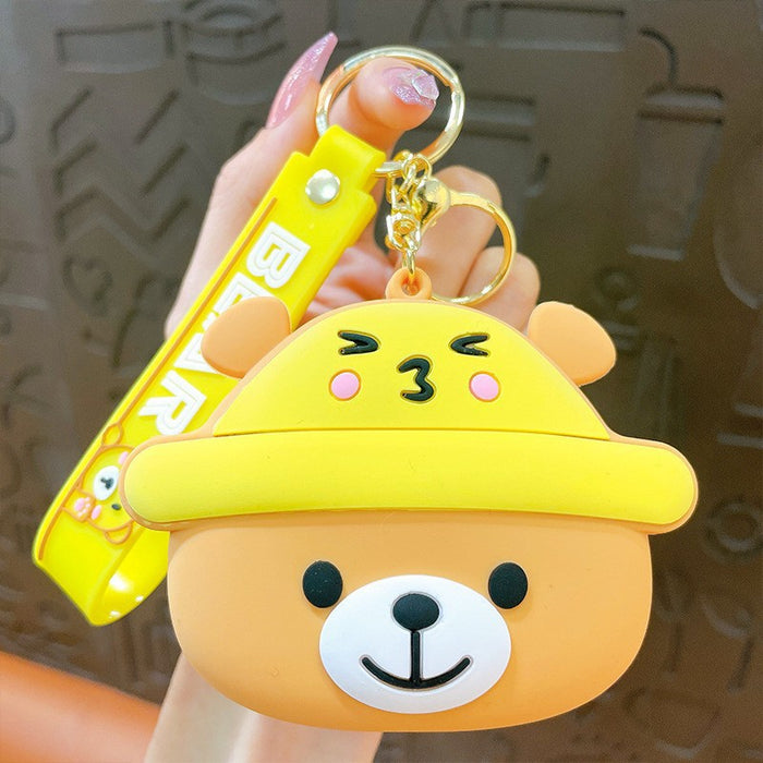 Wholesale   cartoon  keychain cute  coin purse pendant