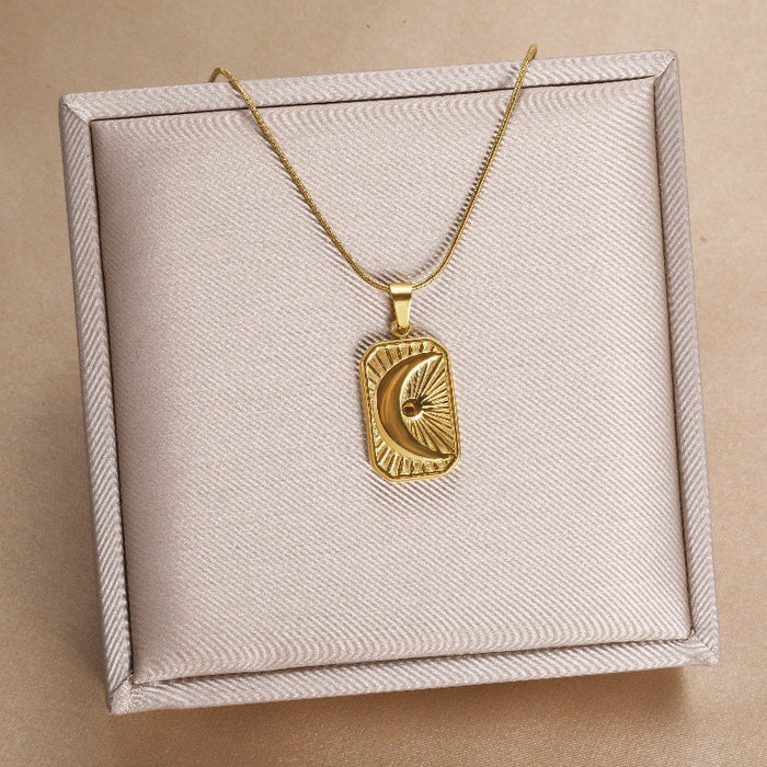 Wholesale Fade-Resistant Sweater Chain — Niche,  Light Luxury  and Sophisticated Titanium Steel Necklace