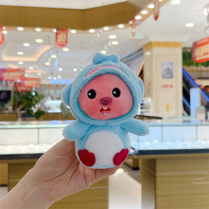 Wholesale  Cute Beaver Pendant Plush Toy Doll  Bag Pendant Keychain