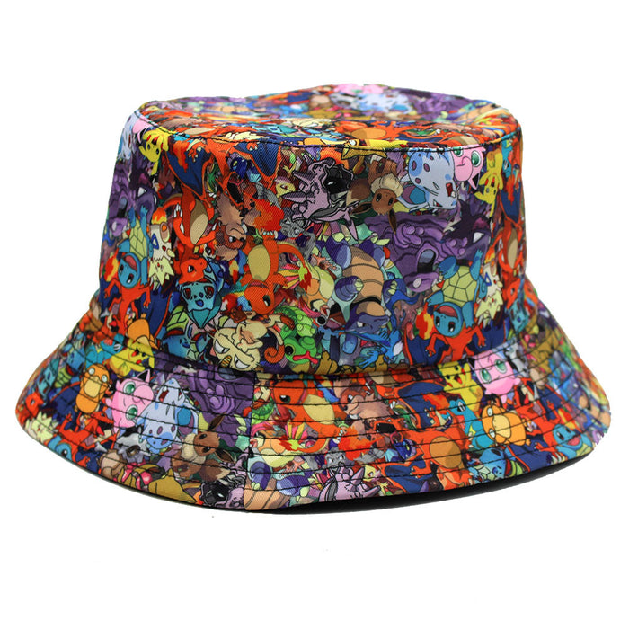 Wholesale Cartoon and anime print fisherman' s hat