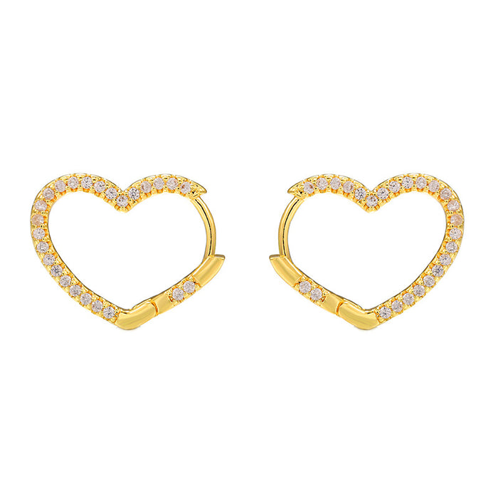 Wholesale Heart-shaped earrings for women