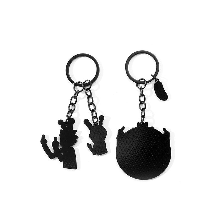 Wholesale Cartoon Zinc Alloy Keychains JDC-KC-ShaoH013