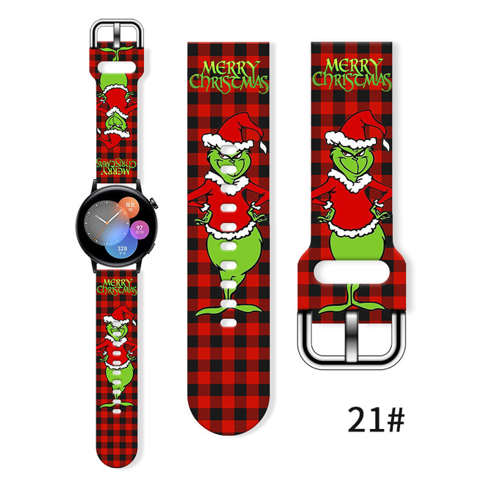 Wholesale Printed Tpu Watch Strap Wrist Strap JDC-WD-NuoQi063