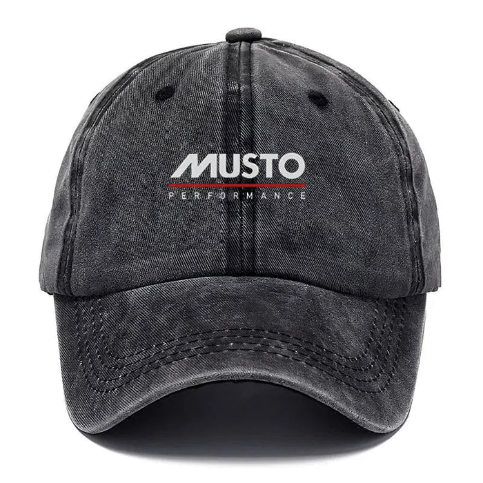 Wholesale Vintage Letter Print Baseball Cap Washed Distressed Curved Brim Summer Casual Fashion Accessory