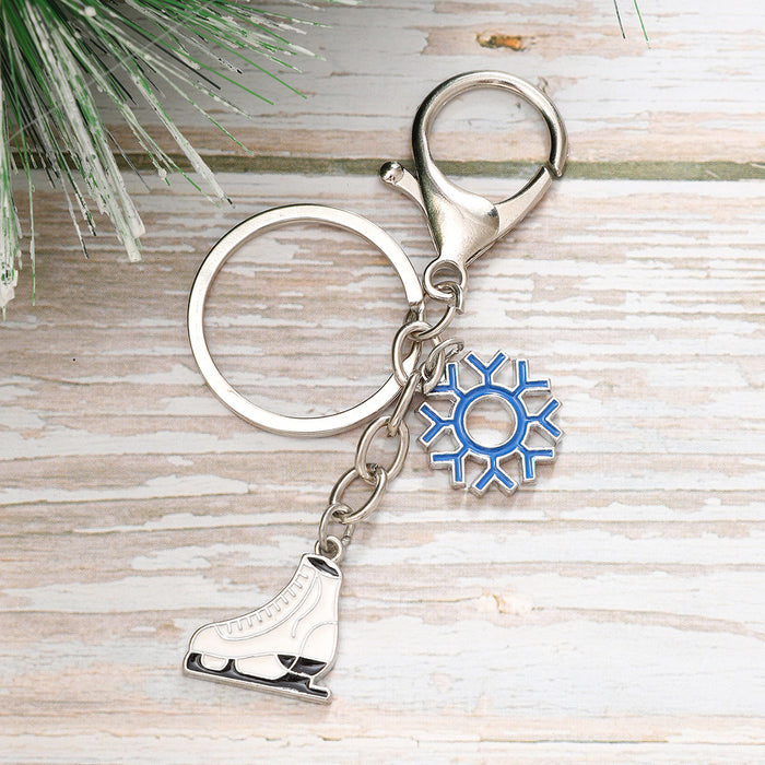 Wholesale Christmas Alloy Keychain JDC-KC-YiTian021