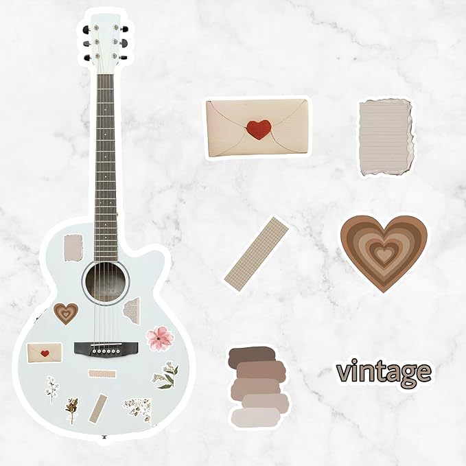 Wholesale 120pcs Vintage stickers waterproof scrapbook aesthetic stickers water bottle brochure stickers