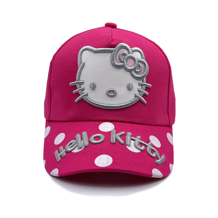 Wholesale Cat Cartoon Baseball Cap for Children ( Spring and Autumn)